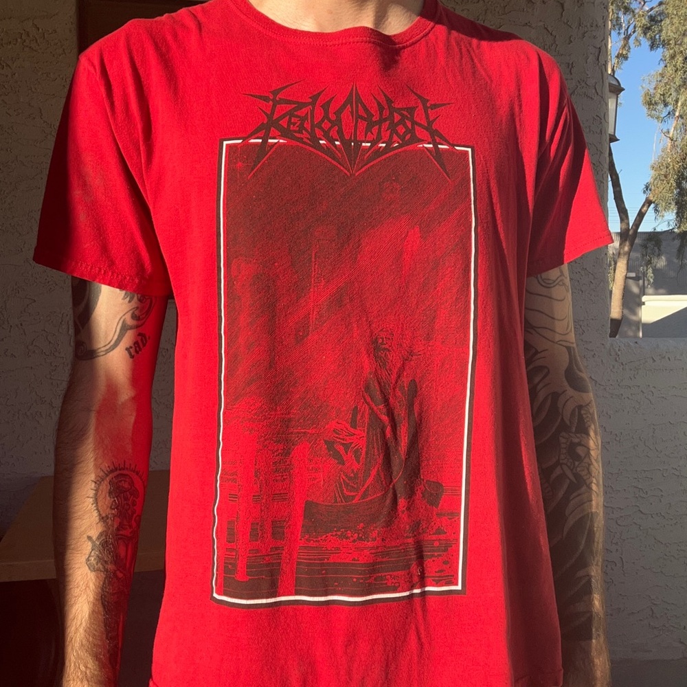 Red Revocation band tee